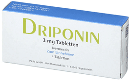 Ivermectin Driponin receptfritt i Sverige